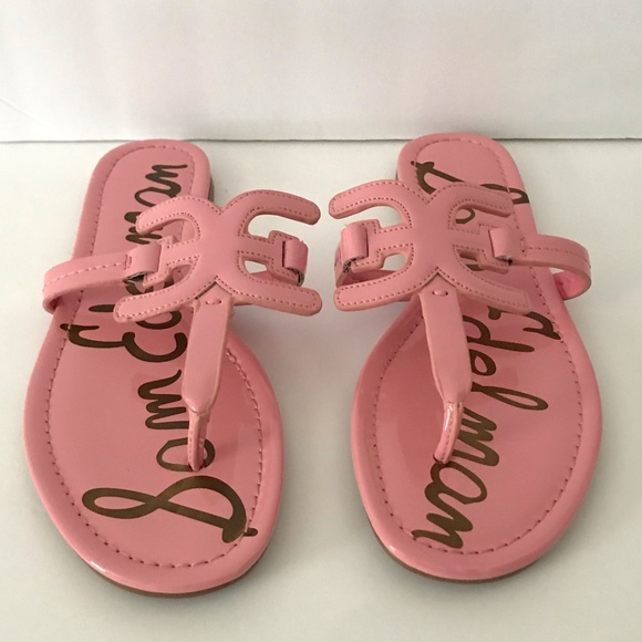 NWT Sam Edelman Pink Thong Sandal - Picture 11 of 12
